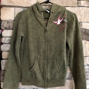 BILLABONG Women’s front zip Hoodie sz Medium